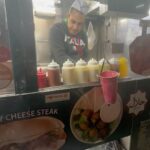 Diane Guerrero Instagram - We visited the brothers at 83rd and 2nd to show some love against anti-Muslim hate 💗 #nyc #halalfood New York, New York