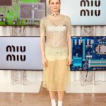 Diane Kruger Instagram - What’s better than a @miumiu show ❤️💜 Thank you for having me @jonathan_huguet @williambartelmakeup @johnnollet