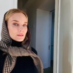 Diane Kruger Instagram - J’adore 🥰 Merci @ruslanbaginskiy_hats ❤️❤️