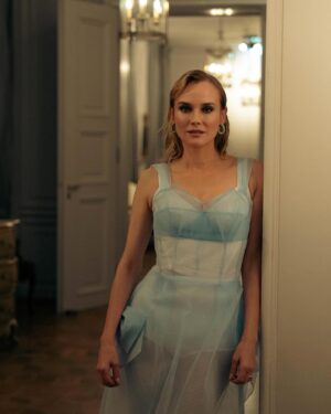 Diane Kruger Instagram - The most beautiful evening celebrating the launch of @skjur_skincare ❤️ I can only recommend this wonderful brand, it has changed my skin, I don’t go anywhere without it 🌈 Thank you @instylegermany for hosting us and making the evening so special #skjur @danielgraf__ @philippverheyen @maisonmargiela