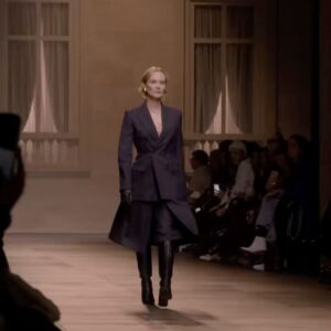 Diane Kruger Instagram - Paris s’éveille ❤️ @amiparis @alexandremattiussi9 #AmiParis #amifw24 @danieltarcher @sandrinecanobock @mr_alexandrycosta