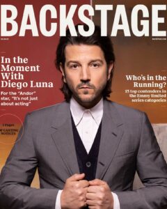 Diego Luna Instagram - Glad to sit down with Backstage and talk about #Andor! “It’s about telling the story that matters that will assure you that you’ll find a connection with someone else.”