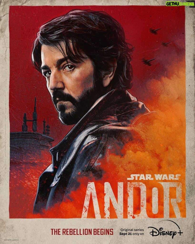 Diego Luna Instagram - #Andor !! Acá un nuevo póster… estamos a 9 días!