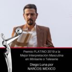 Diego Luna Instagram – ‪¡Que alegría! Les agradezco a la distancia este reconocimiento @premios_platino  y lo comparto con todo el reparto y equipo de #NarcosMéxico , es una fortuna trabajar con tanta gente talentosa y ser parte de esta familia.
