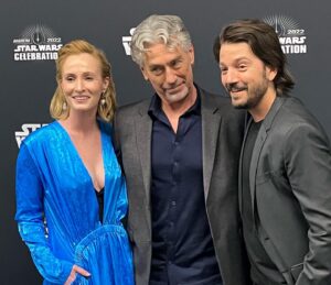 Diego Luna Instagram - Thank you so much for a wonderful day #starwarscelebration2022 !!! Amazing energy in that room!!!#Andor