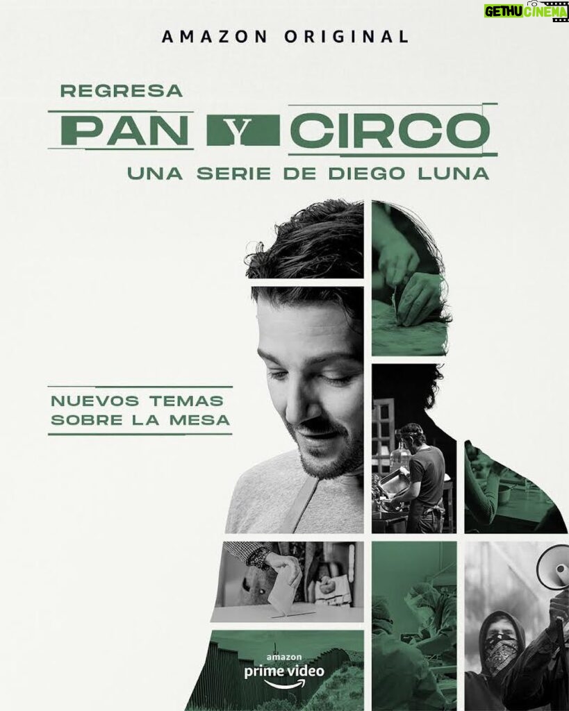 Diego Luna Instagram - ¡Les comparto el póster oficial de los nuevos especiales de #PanYCirco. Porque seguiremos cuestionándonos y cuestionando. Porque es momento de escuchar. ¡Aquí seguimos! Pronto más noticias.