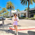 Dimpi Sanghvi Instagram - Living that Beverly Hills Barbie life 💜 #dimpitraveldiaries #dimpisanghvi #losangeles #california