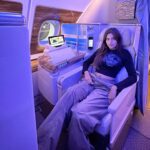 Dimpi Sanghvi Instagram - Jet-setting to Los Angeles in style with @emirates Business Class ✈️ 🥂✨ #LuxuryTravel #EmiratesExperience #DimpiSanghvi #DimpiTravelDiaries #LosAngeles #California