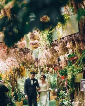 Dita Fakhrana Instagram - Thank you for my wedding team 🤍
U make our dream come true 🤍

Wedding Dress @lukmanabadi 
Night Gown @lukmanabadi 
MUA @erinleolamakeupartist 
Hair Do @saydanar_hmua 
WO @rosettedesignsco 
Ceremony @gardensbythebay 
Dinner @level33_sg 
Photographer @studiofiveweddings 
Videographer @studiofiveweddings
