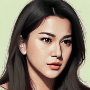 Dita Fakhrana Instagram - Me Versi AI 😎 wht d u think?