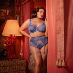 Dita Von Teese Instagram - @ditavonteeselingerie new style Gwendoline, worn by @vanesssaromo at #tonyduquette #dawnridge 🪸 ​Gwendoline is now at ditavonteeselingerie.com ​ ​📷 @sanchezzalba Hair @officialdanilohair Makeup @gregoryarlt Jewelry @parenteconnie Available at  ​@glamuseofficial ​@aglaialingerie​​ ​@barenecessities @bustedbrashop @caprilaunceston @davidjonesstore @flirtboutiquelingerie @gigisfrills @gigisfrills @shopjournelle @lebustiere @lingerie_no_5 ​@mttrademark @myer @playfulpromises @playfulpromises @pzhouston @shesaidboutique @therackshackbk @trashydivalingerie
