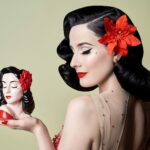 Dita Von Teese Instagram - Take 30% off everything from glamour girl vases to signed books, photos and jewelry with code grateful30 now through Monday! Link in bio/ luxfaire.com 💋💋