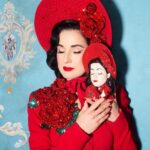 Dita Von Teese Instagram - Presenting the 6th #Glamour Girl Vase in our series, based on the #NewLook suit made by #Dior #hautecouture for my “Lazy” #burlesque act, which debuted @crazyhorseparis_official in 2009. Available in limited quantities, order your #ladyheadvase at luxfaire.com 💋(link in bio) #glamourgirlvase #diorhautecouture by #johngalliano @stephenjonesmillinery #swarovski #ladyheadvase #ditavonteese 📷 @sequoiaemmanuelle