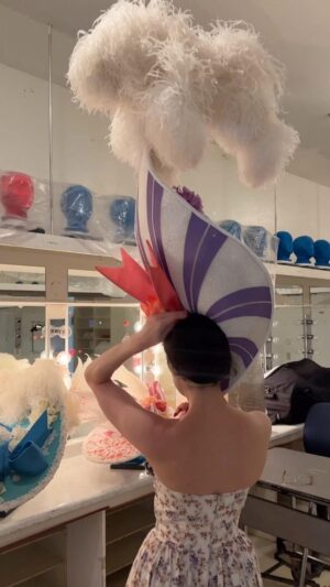 Dita Von Teese Instagram - A dream come true to see these #PeteMenefee costumes from Jubilee in real life! 
I can’t wait to see these masterpieces of #millinery parade the historic Jubilee stage for my new show Dita Las Vegas, opening this October @horseshoevegas 

ticketmaster.com/ditavegas 

#ditavonteese #burlesque #showgirls #showboys #artoftheteese #artofthetease #stripstriphooray #glamonatrix #vegasshow #vegasshowgirls