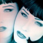 Dita Von Teese Instagram - Me at 21. 💋💋 #itwasthe90s