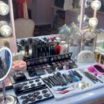 Dita Von Teese Instagram - My Las Vegas backstage beauty setup✨💄 @lashify @maccosmetics @patmcgrathreal @retrouveskin #yourbeautymark #backstagesecrets