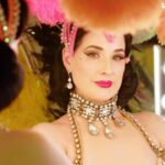 Dita Von Teese Instagram - Ready for the final #DitaLasVegas shows of the year! It’s not too late to share a glamorous New Years Eve with us! Visit ticketmaster.com/ditavegas (link in bio ✨) Join the Meet & Greet for a champagne toast with me after the show in what was once Frank Sinatra’s dressing room 🥂 #lasvegas #showgirl #mirrorface #stripteesenye #ditavonteese #Dita #burlesque @horseshoevegas @caesarsentertainment @livenationvegas