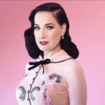 Dita Von Teese Instagram - The Plume de Teese #ditacardigan is back in stock, with some of the others we had long waiting lists for, plus a brand new colorway! It’s only at @wheelsanddollbaby and always in limited supply. https://www.wheelsanddollbaby.com/boutique/dita-cardigan (link in bio too)