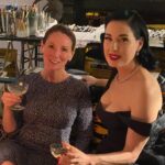 Dita Von Teese Instagram - Happy birthday to @mommavonteese , gorgeous at 73 today! This photo was taken in Paris last month 💕 Happy birthday, Mom.