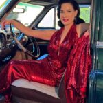 Dita Von Teese Instagram - Merry Christmas🎄💋