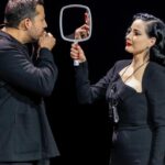 Dita Von Teese Instagram - @davidblaine is sew good! Ab-sew-lutely the best. #davidblaine #LasVegas 📷 @kabikphotogroup