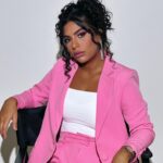 Donia Samy Instagram - 🎀 Suit @sarayousry_official 💄 @aya_elsheriff 💇‍♀️ @rawansalman_hairstylist