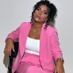 Donia Samy Instagram - 🎀 Suit @sarayousry_official 💄 @aya_elsheriff 💇‍♀️ @rawansalman_hairstylist