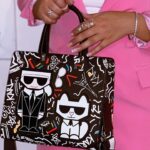 Donia Samy Instagram - The bag from the amazing @lilly_store_6 💼🤩 Suit @sarayousry_official