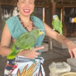 Dora Mazzone Instagram - Les presento a Pancracio y a Ruperto 🦜 Ellos son los anfitriones del campamento exclusivo @wakawena 😄 Les recomiendo venir a pasarse unos días en la hermosa Isla Anatoly- Laguna de Canaima y conocer los lugares más asombrosos de la tierra de los Tepuyes! Pancracio y Ruperto te recibirán con gusto 🦜 🦜 #parquenacionalcanaima #estadoBolivar #saltoangel #venezuela