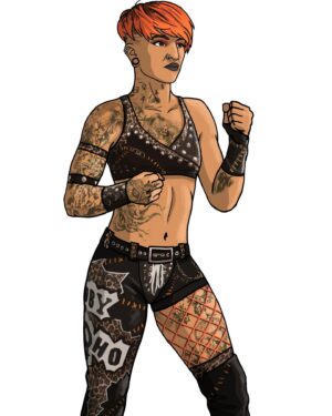 Dori Prange Instagram - This is me in the AEW Elite General Manager mobile online wrestling game! I’m going to be in the next update! Thanks @allelitewrestling!