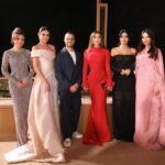 Dorra Instagram - In the midst of the oasis attending the talented designer and dear friend Rami Kadi X @alulamoments Couture Fashion Show. And it was lovely to meet the Lebanese diva @najwakaram ☀️