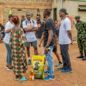 Dr. Jackie Walters Berry Instagram - Before the 2024 AOA Basketball Camp commenced in Sango Otta, on April 17th, 2024, we took our visitors on a poignant journey to the community of our campers and to the humble abode where our founder once resided before earning a basketball scholarship to study in America. Witnessing his journey was truly emotional, a testament to how far he has come. 

Dr. Heavenly, one of our cherished visitors, remarked, ‘I’ve never seen this level of poverty, nothing like this.’ 

In addition, we provided food supplies to 20 selected families in need to combat hunger. 

As we eagerly anticipate kicking off tomorrow, we extend our deepest gratitude to our donors and supporters. Your invaluable support makes our work possible. Stay tuned for more updates on what promises to be a transformative campaign this week. #BasketballCamp #CommunityOutreach #Gratitude