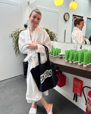 Dylan Mulvaney Instagram - DYLAN DOES DENMARK DUMP- thank you @olehenriksen for the most incredible trip ever, best products and best people. My heart is still smiling! ❤️
📸 @lestreetedit