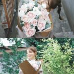 林莎 Instagram - ☀︎ 晴朗二月♡ 忙碌的充實的最近，卻越來越開心！ 因為農曆過年越來越近，可以放假回高雄的日子也快來臨啦💐 （每天都在倒數😆太想回家惹） 這次可以回去9天喔是不是很值得開心～～～～～🤍