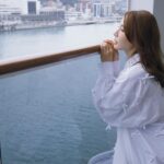 林莎 Instagram - 在海上飄啊飄的一天 🛳️ ～ @msccruisesofficial 地中海榮耀號 ⚓️ 🎬 #食尚玩家