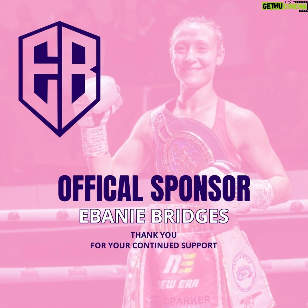 Ebanie Bridges Instagram - My next fight is on the 8th June at York Hall, London. I am so blessed to have @ebanie_bridges as one of my very close friends but also backing me 100% by continuing to sponsor me. She knows the deal with this boxing game and it’s not easy, her very generous help means the world to me! Love ya lots Beanie and I appreciate you very much! Thank you 🙏🏼 #boxing #boxer #friends #sponsorship #blondebomber #lionheart #lpbxr #teamparker #appreciation