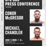 Ebanie Bridges Instagram – Face to Face in DUBLIN!! 🇮🇪 3Arena June 3rd. FRGD ARMY LETS GO. TICKETS AVAILABLE WEDNESDAY!! 

Conor McGregor and Michael Chandler LIVE at the #UFC303 presser on Monday 3 June!

🎟️ Free tickets available Wed 29th May!