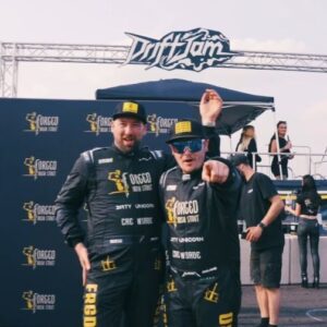Ebanie Bridges Instagram - What an incredible weekend at Drift Jam w/ @wecrewsade and @ebanie_bridges - Forged Irish Stout Ripping Things Up  @silverstonecircuit 🖤🤍⚔️🖤🤍⚔️
