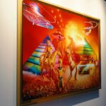 Ed Westwick Instagram - Last night at @MercedesMaybach x @David_lachapelle in Milan. Witnessed the unveiling of three stunning new artworks: ‘Cubist Scape’, ´Future Scape’, and ‘Surreal Scape’, each blending the luxury of #MercedesMaybach with David’s vibrant, maximalist art. A true celebration of art history and modern luxury #Welcometobeyond That’s my 2024 Design Week finished! Big announcement coming!! ❤️❤️🇮🇹😎🎥