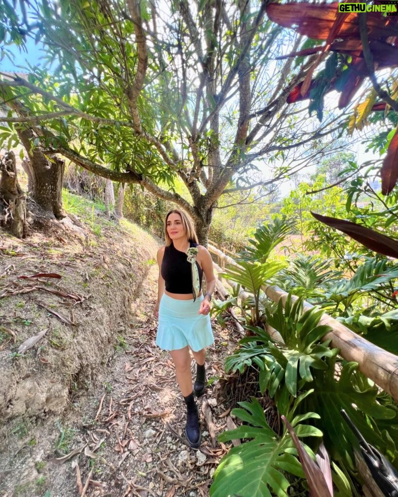 Eileen Abad Instagram - Bienvenido el hermoso verde de mi selva en este plano en mayo💚 Welcome the beautiful green of my jungle in this May plane . Bendito mayo mes dedicado a la Virgen y a las madres, mes de las flores y el trabajador(a) 🙌 Que la alegría de la primavera se refleje cada día en tu vida🌎 #naturallife #naturalstyle #sinfiltros