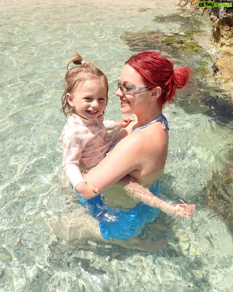 Ekaterina Kishchuk Instagram - First time in the sea🥹