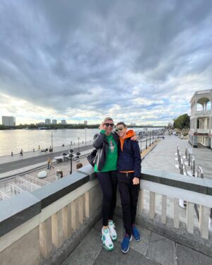 Ekaterina Skulkina Instagram - 💙💚🧡