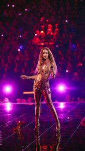 Eleni Foureira Instagram - Ah yeah ah yeah ah yeah! Eleni Foureira kicks off the First Semi-Final of #Eurovision2024