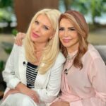 Eleni Menegaki Instagram - Πάντα τα λέμε ωραία με την @mimi_denissi @megatvcom