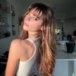 Eleonora Gaggero Instagram - first post with my new bangs🥹