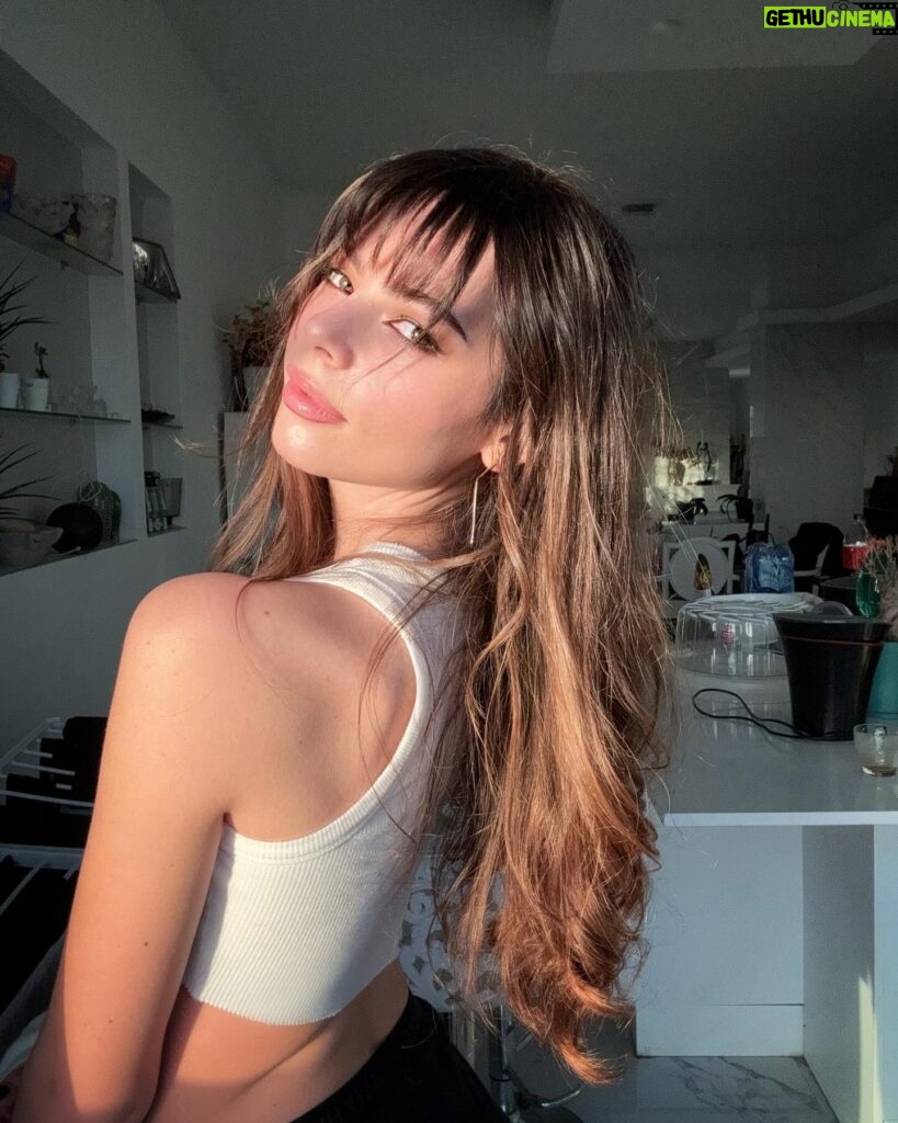 Eleonora Gaggero Instagram - first post with my new bangs🥹