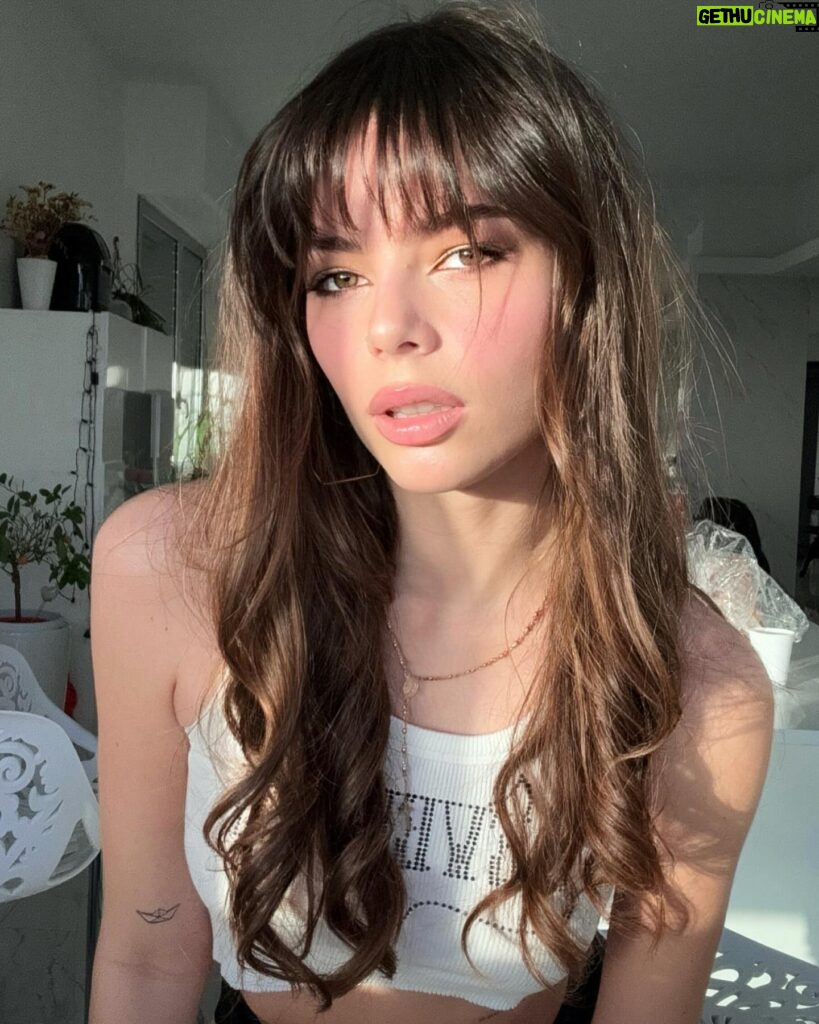 Eleonora Gaggero Instagram - first post with my new bangs🥹