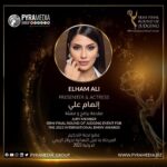 Elham Ali Instagram - I’m glad and honored to be part of the jury in #EmmyAwards 2023 I am thankful for such an opportunity and forever grateful. Great crew Great talents Great show Till we meet again🫶🏼 @iemmys @nashwaaa @pyramedia_group @nathanielbrendel #الهام_علي ♾️
