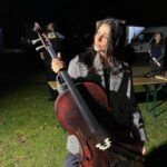 Elham Ali Instagram - New film, new experience #thecello 👻🎻 #تحذير اذا ودكم تناموا لاتشوفون باقي الصور 😎 #الهام_علي في #كواليس فلم #تشيللو