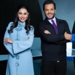 Elham Ali Instagram - تجربة مختلفة بكلّ المقاييس مع برنامج #عينك_على_مين، واللي يعرض على قناة الـ @sbc_channel لقائي كان في بدايته مع شخصية افتراضية اسمها سلطان والغريب اكثر انه يتعامل معك بشكل طبيعي جداً إلى الحظات الاخيرة اللي ينكشف الستار عن شخصية سلطان ويظهر امامي شخصية بعتقادي هي واحده من اهم وانجح الاسماء في وطنا العربي المقدم الرائع والمتمكن والعزيز #نيشان @neshantv لقاء مختلف مع شخصية مميزة، اللقاء صار متوفر الان على اليوتيوب للي وده يشوفه شكراً على هذا اللقاء🤍 Styled by @ziadalsaleh Jewelry @adibamaison Dress @khaledandmarwan Hairstyle @fajur505 Makeup artist @hanin.adeeb Photographer @mohannad_am Special thanks to @abdulrahmanamjad @firashaleemi #الهام_علي